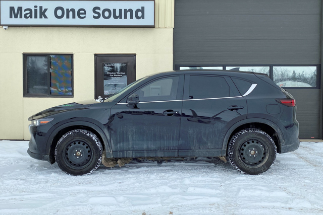 2023 Mazda CX-5 with professional window tint in North Bay